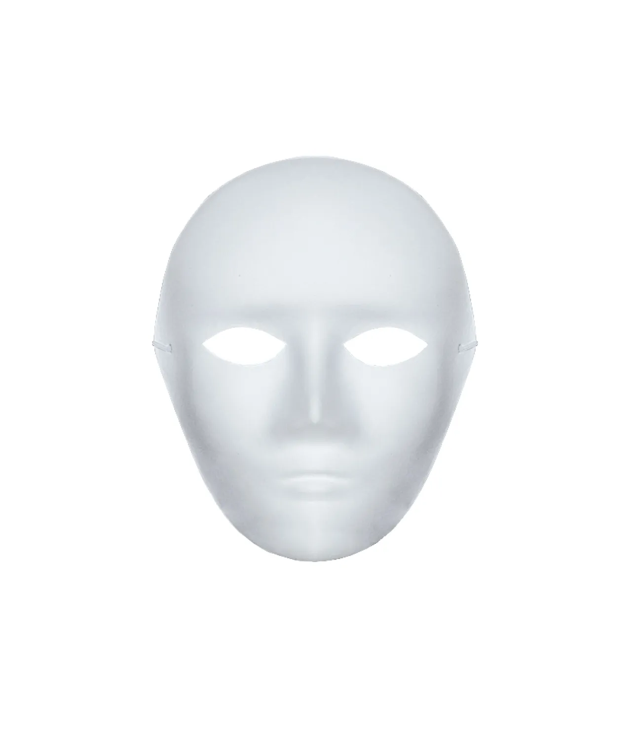 Full Face Paintable Paper Mask