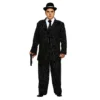 Gangster Black Adult XL