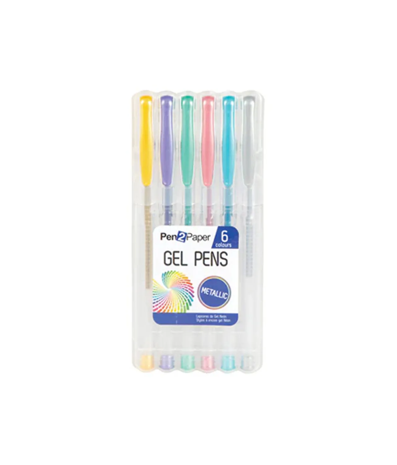 Gel Pens Assorted 6pk