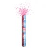 Gender Reveal Pink Confetti Party Cannon 40cm