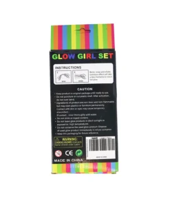 Girl Set Glow In The Dark 24pcs