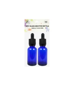 Glass Dropper Bottle 30ml 2pk