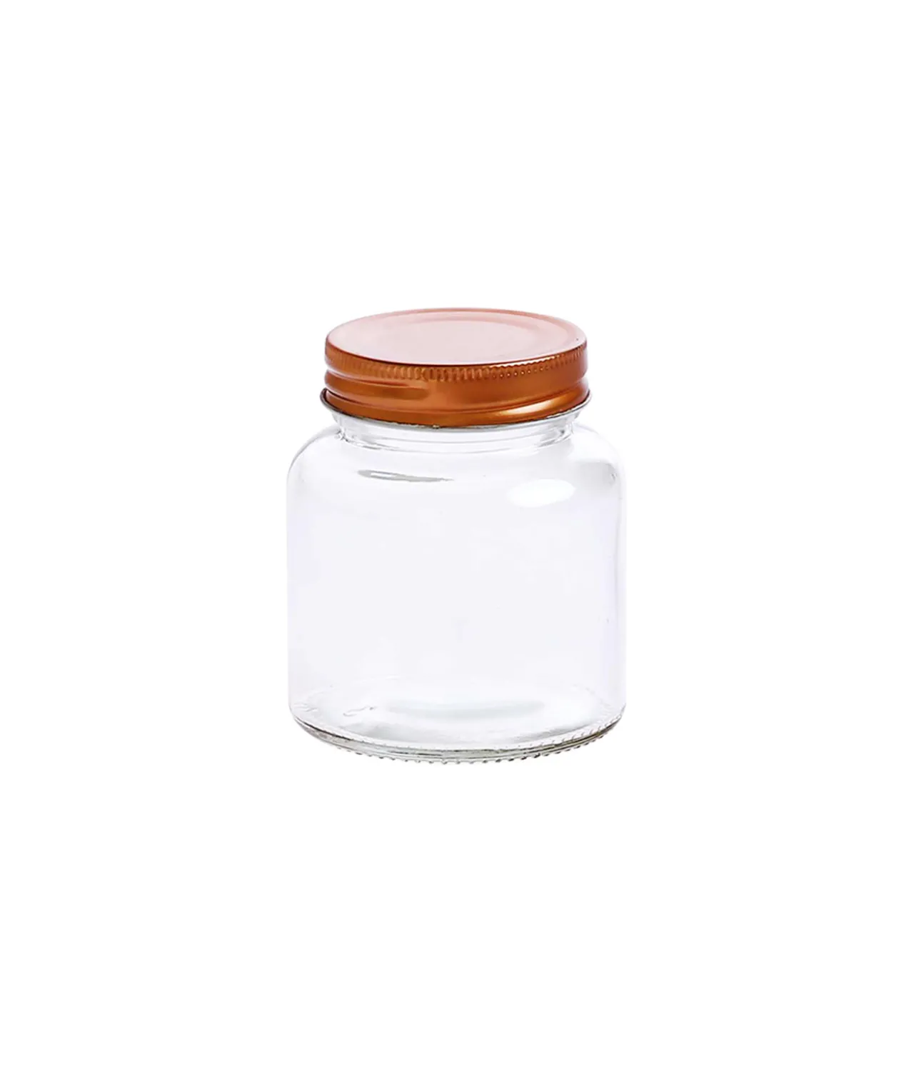 Glass Jar With Copper Lid 210ml