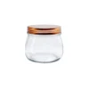 Glass Jar With Copper Lid 440ml