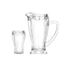 Glass Jug & Cups Set 7pcs