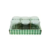Glass Storage Jar with PE Lid 110ml 6pk