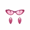 Glitter Disco Party Glasses