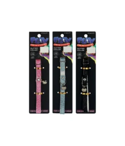 Glitter Kitten Collar Assorted 27cm