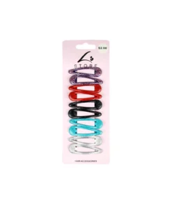 Glitter Snap Clip Set 10pk
