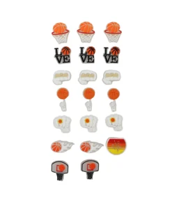 Glow In the Dark Basketball Shoe Charms 20pc