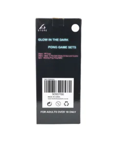 Glow In The Dark Pong Game Set