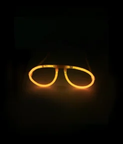 Glow In The Dark Roundeye Glasses Assorted 1pc