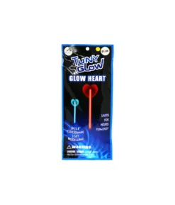 Glow In The Dark Wand Heart Assorted 1pc