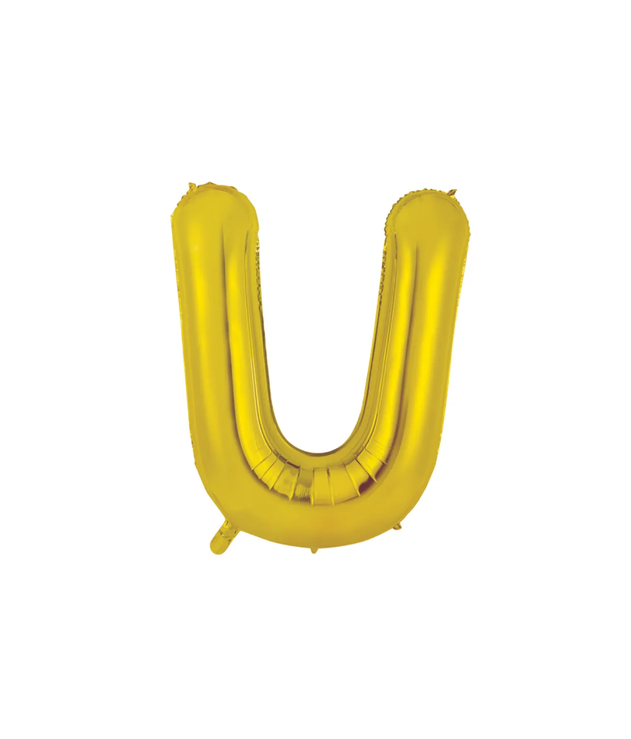 Gold Alphabet Foil Balloon Letter U