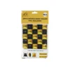 Gold & Black Double-Sided Square Foil Balloon 25pc