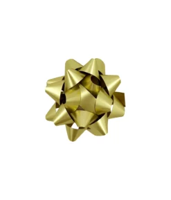 Gold Matte Gift Bow 15cm 1pc