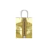 Gold Matte Medium Paper Bags 27cm 3pk