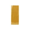 Gold Paper Straws 25pk