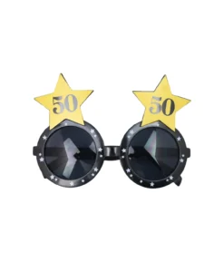 50 Gold Party Glasses