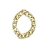 Gold Plastic Chain Bracelet