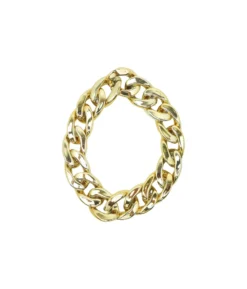Gold Plastic Chain Bracelet