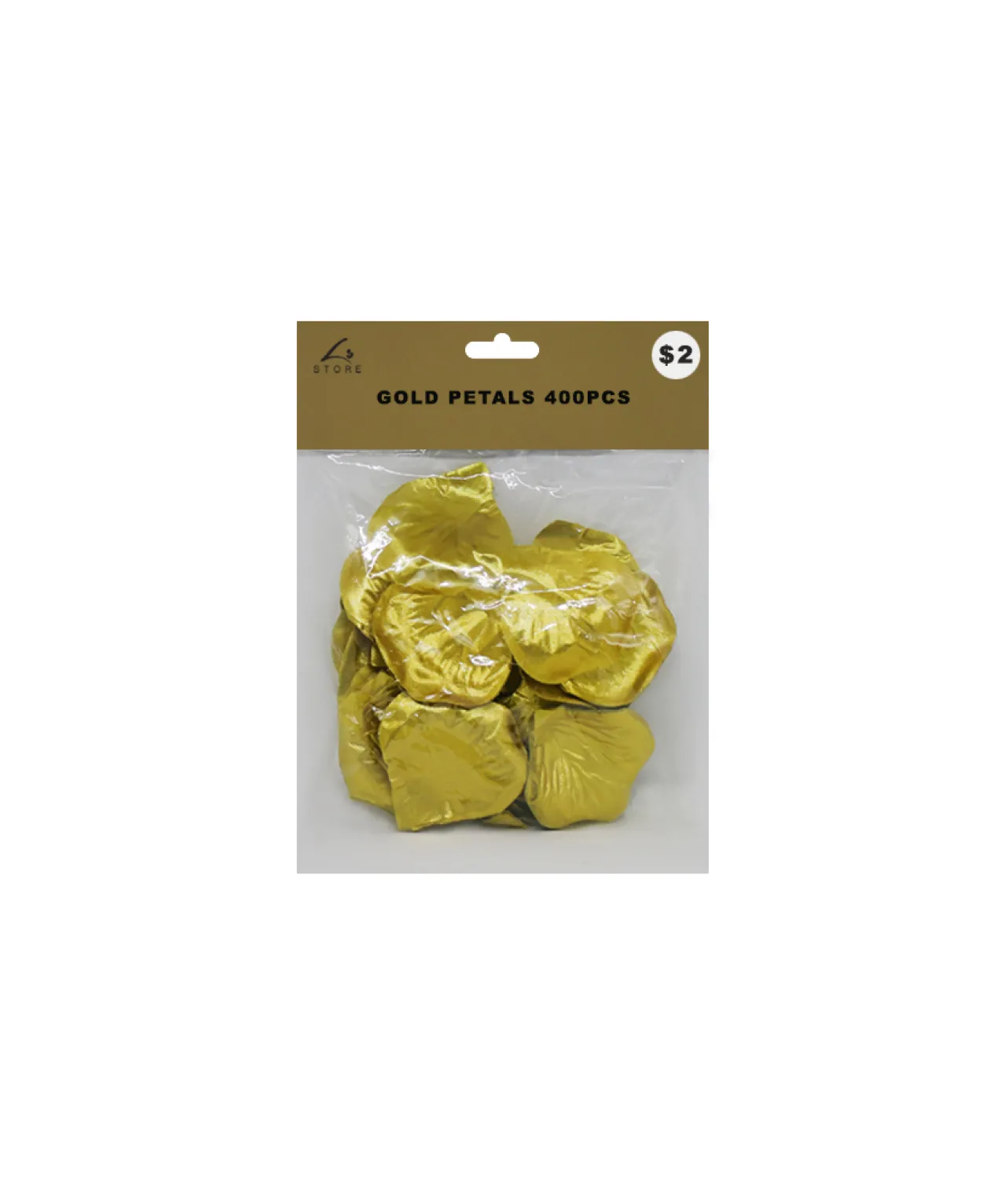Gold Rose Flower Petals 400pc