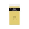 Gold Round Plastic Tablecover 213x213cm