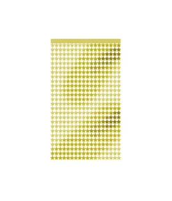 Gold Star Foil Backdrop 1x2m