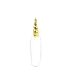 Gold Unicorn Horn
