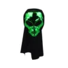 Green Alien Mask 25x17cm