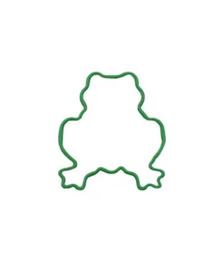 Green Frog Cookie Cutter 7.5cm