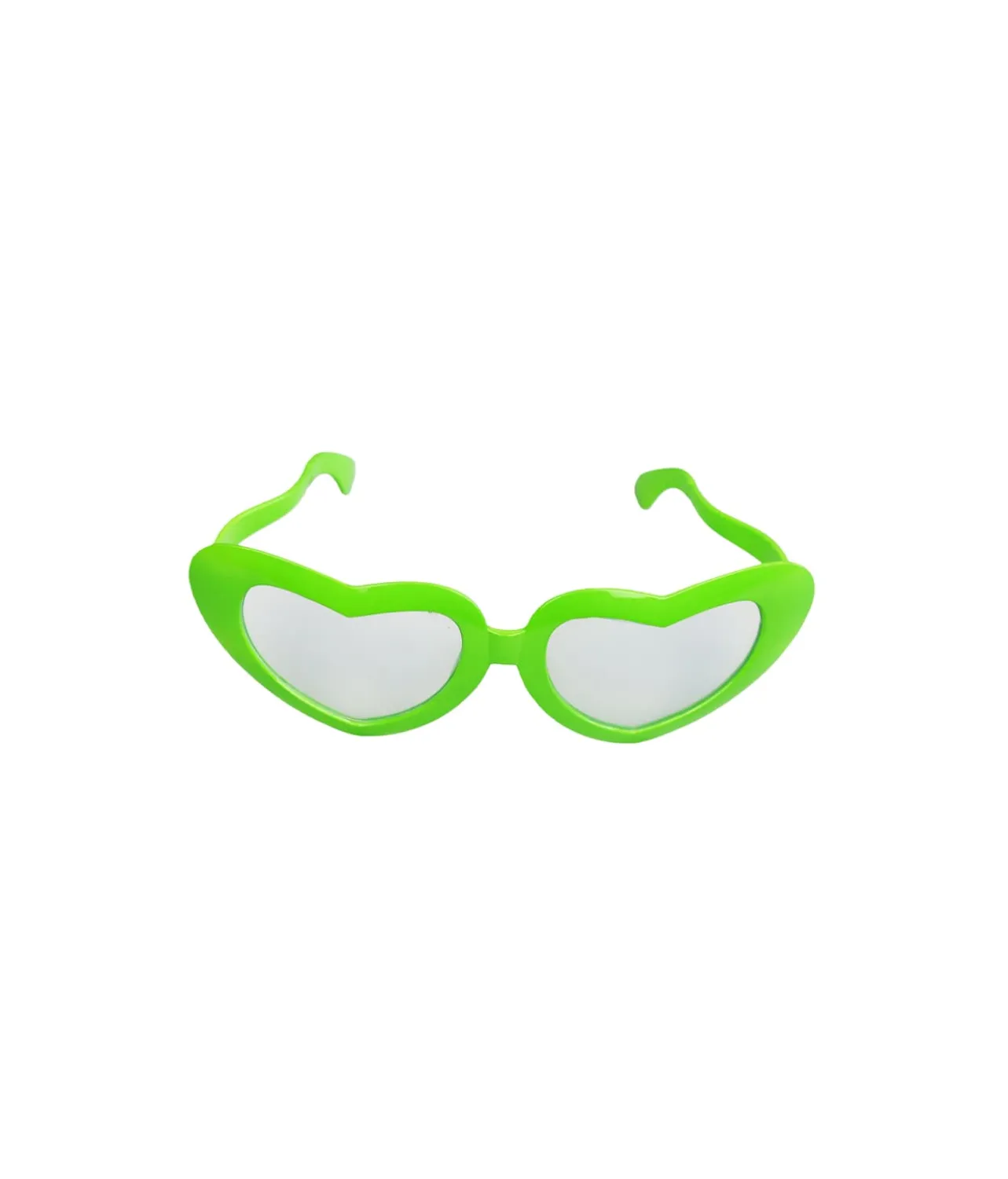 Green Heart Party Glasses 23 x 9cm
