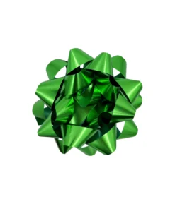 Green Matte Gift Bow 20cm 1pc