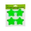Green Party Star Glasses 15x7cm 2pc