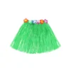 Green Short Hula Skirt 40cm