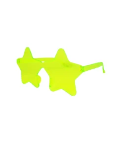 Green Star Shape Glasses