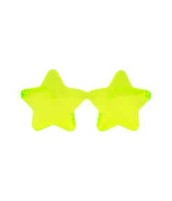 Green Star Shape Glasses