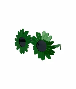 Green Sunflower Party Glasses