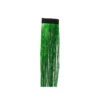 Green Tinsel Hair Extension Clip 1pc