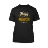 Halloween Design Black T Shirt