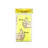 Hand Sign Paper Treat Paper Bags With Stickers 10pc