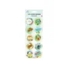 Hawaiian Themed Badges 5.8cm 10pk