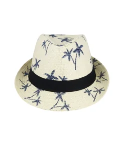 Hawaiian Tree Fedora Hat