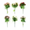 15 Head Small Rose Bunch Assorted 32cm
