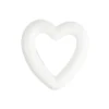 Heart 20cm Polystyrene 20x20x4cm 1pc