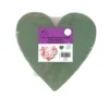 Heart Shape Oasis Foam Block 29x29x4cm 1pc