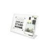 Horizontal Plastic Photo Display Stand 15x10cm