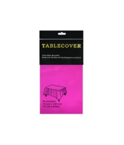 Hot Pink Foil Tablecover