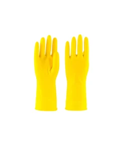 Household Rubber Gloves Yellow 2pk 55g