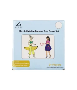 Inflatable Banana Toss Game Set 8pc